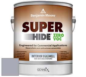 Benjamin Moore 357 Super Hide Zero Voc Interior Eggshell краска цвет 2118-50 Excalibur Gray