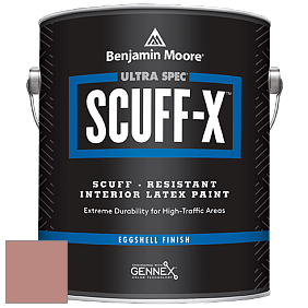 Benjamin Moore 485 Ultra Spec SCUFF-X Interior Eggshell Finish краска цвет 2094-40 Soft Cranberry