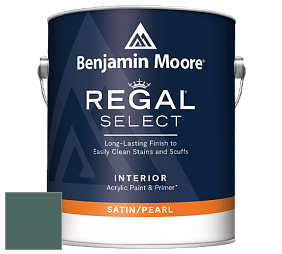 Benjamin Moore 550 Regal Select Waterborne Interior Pearl Finish краска цвет AF-510 