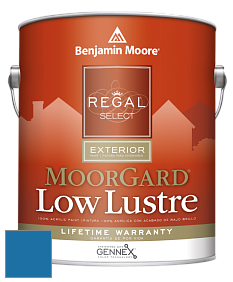 Benjamin Moore W103 Regal Select Exterior Paint-MoorGard Low Lustre Finish краска цвет 2064-30 Ol' Blue Eyes