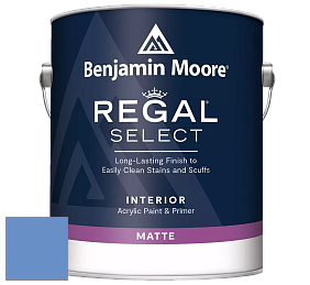 Benjamin Moore 548 IRegal Select Interior Paint - Matte краска цвет 2067-40 Blue Lapis