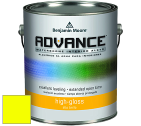 Benjamin Moore 794 Advance Interior Paint-High Gloss глянцевая алкидная эмаль цвет RAL 1026 