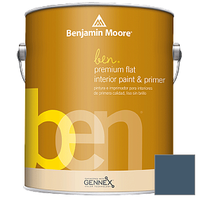 Краска Ben Premium Interior Latex Flat (W625) цвет 1680 Hudson Bay