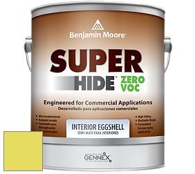 Benjamin Moore 357 Super Hide Zero Voc Interior Eggshell краска цвет 2025-40 Limelight