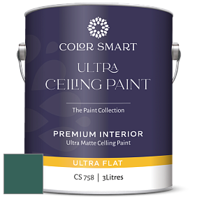COLOR SMART CS 758 ULTRA CEILING PAINT ультраматовая краска цвет 2052-20 Marine Aqua