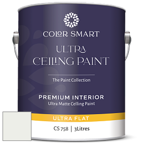 COLOR SMART CS 758 ULTRA CEILING PAINT ультраматовая краска цвет AF-5 