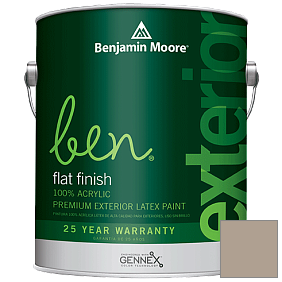 Краска Ben Waterborne Exterior Flat Finish (541) цвет 985 Indian River
