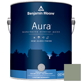 Краска Aura Waterborne Exterior Semi-Gloss Finish (632) цвет 467 High Park