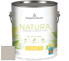 Benjamin Moore 512 Natura Interior Flat Finish матовая краска цвет 861 Shale