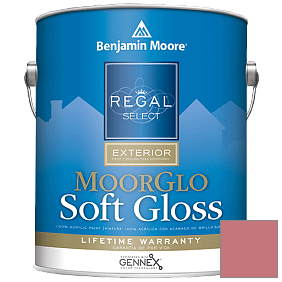 Краска Regal Select Exterior Paint-Moor GloSoft Gloss Finish (W096) цвет 2006-40 Glamour Pink