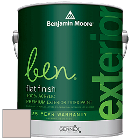 Benjamin Moore Ben 541 Waterborne Exterior Flat Finish краска цвет 2095-60 Southern Comfort