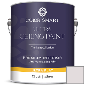 Краска COLOR SMART CS 758 ULTRA CEILING PAINT ультраматовая краска цвет 1443 Raindrops on Roses