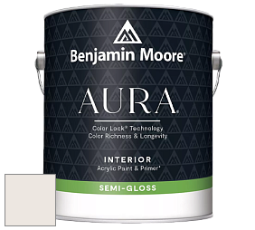 Benjamin Moore Aura 528 Waterborne Interior Semi-gloss Finish краска цвет OC-71 BM OC-71
