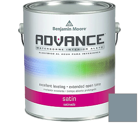 Краска Benjamin Moore 792. Advance Interior Paint-Satin эмаль цвет 1622 Mineral Alloy