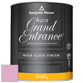 Benjamin Moore Aura 148 Grand Entrance High Gloss эмаль цвет 2078-50 Pink Begonia