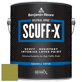 Benjamin Moore 485 Ultra Spec SCUFF-X Interior Eggshell Finish краска цвет 2146-20 Forest Moss