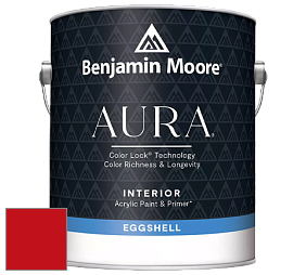 Benjamin Moore Aura 524 Waterborne Interior Eggshell Finish краска цвет RAL 3020 