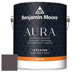 Benjamin Moore Aura 526 Waterborne Interior Satin Finish покрытие цвет 2116-20 Vintage Wine