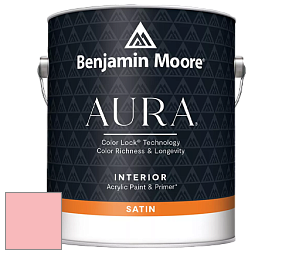 Benjamin Moore Aura 526 Waterborne Interior Satin Finish покрытие цвет NCS S 0530-R 