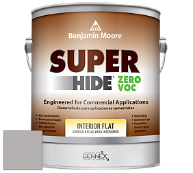 Benjamin Moore 355 Super Hide Zero Voc Interior Flat краска цвет AF-670 