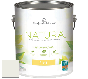 Benjamin Moore 512 Natura Interior Flat Finish матовая краска цвет OC-59 Vanilla Milkshake