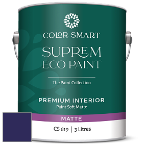 COLOR SMART CS 619 SUPREM ECO PAINT матовая краска цвет RAL 5022 