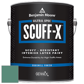 Benjamin Moore 485 Ultra Spec SCUFF-X Interior Eggshell Finish краска цвет NCS S 4030-B90G 