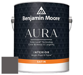 Benjamin Moore Aura 526 Waterborne Interior Satin Finish покрытие цвет NCS S 7502-R 