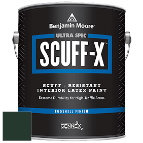 Benjamin Moore 485 Ultra Spec SCUFF-X Interior Eggshell Finish краска цвет RAL 6009 