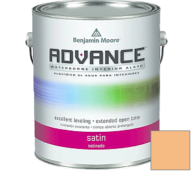 Краска Benjamin Moore 792. Advance Interior Paint-Satin эмаль цвет 159 Peach Crisp