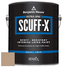 Benjamin Moore 485 Ultra Spec SCUFF-X Interior Eggshell Finish краска цвет 1054 Sherwood Tan