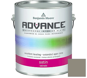 Краска Benjamin Moore 792. Advance Interior Paint-Satin эмаль цвет 1560 Antique Pewter