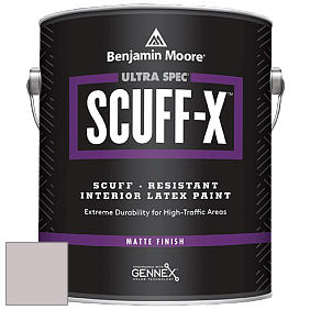 Benjamin Moore 484 Ultra Spec SCUFF-X Interior Matte Finish краска цвет 2113-60 Porcelain