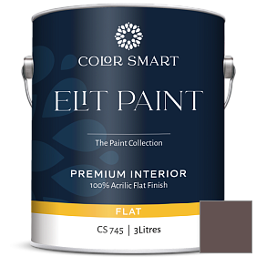 Краска COLOR SMART CS 745 ELIT PAINT глубокоматовая моющаяся краска цвет 1253 Fresco Urbain