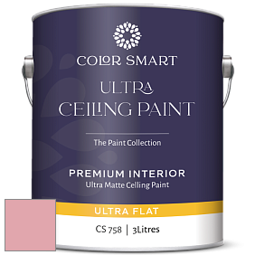 COLOR SMART CS 758 ULTRA CEILING PAINT ультраматовая краска цвет RAL 3015 