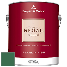 Benjamin Moore 550 Regal Select Waterborne Interior Pearl Finish краска цвет 2040-20 Green Meadows