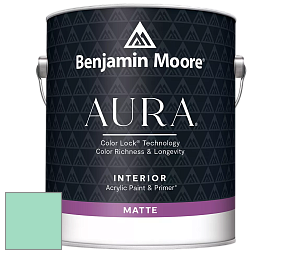 Benjamin Moore Aura 522 Interior Paint - Matte краска цвет 2038-50 Return to Paradise