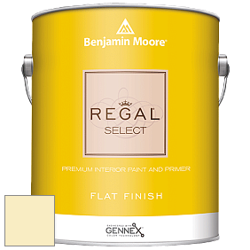 Benjamin Moore 547 Regal Select Waterborne Interior Flat Finish краска цвет 2024-60 Lemonade