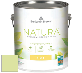 Benjamin Moore 512 Natura Interior Flat Finish матовая краска цвет NCS S 0530-G50Y 