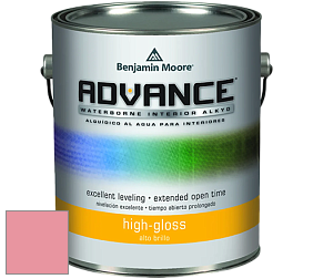 Benjamin Moore 794 Advance Interior Paint-High Gloss глянцевая алкидная эмаль цвет 1334 Pretty in Pink