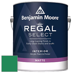 Benjamin Moore 548 IRegal Select Interior Paint - Matte краска цвет 2039-20 Emerald Isle