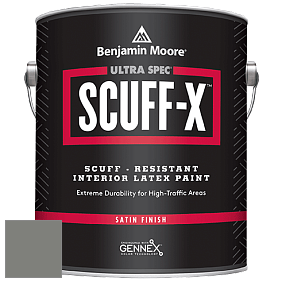 Benjamin Moore 486 Ultra Spec SCUFF-X Interior Satin Finish краска цвет NCS S 5502-G50Y 