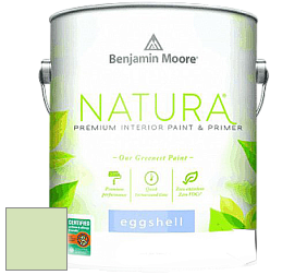 Benjamin Moore 513 Natura Interior Eggshell Finish краска с блеском цвет 555 O'Reilly Green