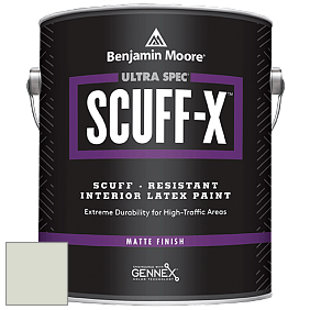 Benjamin Moore 484 Ultra Spec SCUFF-X Interior Matte Finish краска цвет OC-49 Titanium