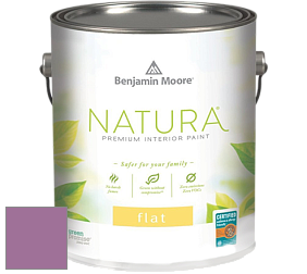 Benjamin Moore 512 Natura Interior Flat Finish матовая краска цвет NCS S 3040-R40B 