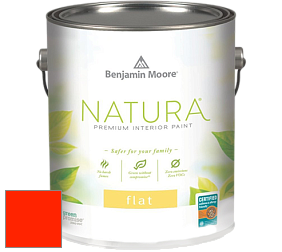 Benjamin Moore 512 Natura Interior Flat Finish матовая краска цвет RAL 2005 