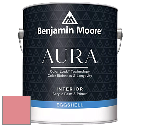Benjamin Moore Aura 524 Waterborne Interior Eggshell Finish краска цвет 2008-40 Hydrangea Flowers