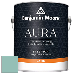 Benjamin Moore Aura 526 Waterborne Interior Satin Finish покрытие цвет NCS S 2020-B70G 