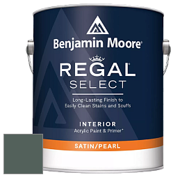 Benjamin Moore 550 Regal Select Waterborne Interior Pearl Finish краска цвет NCS S 7010-B90G 