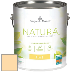 Benjamin Moore 512 Natura Interior Flat Finish матовая краска цвет NCS S 0520-Y20R 